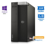 Dell Precision 5810 Tower Xeon E5-1650v3(6-Cores)/8GB DDR4/500GB/Nvidia 4GB/DVD/10P Grade A+ Worksta