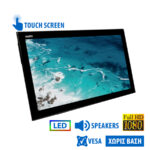 Used (A-) MQ322 LED/MultiQ/22\"FHD Toushscreen/1920x1080/Wide/No stand/w/Speakers/Silver/Black/Grade