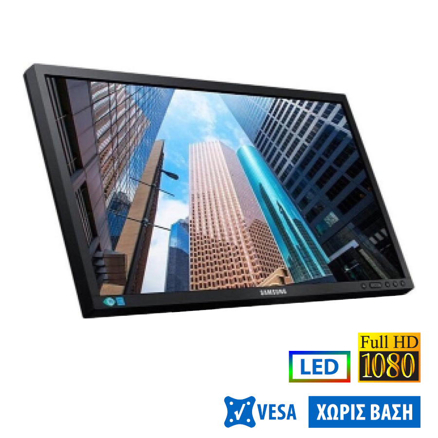 101120_1 Used Monitor S22E650 LED/Samsung/22”FHD/1920x1080/Wide/Black/No Stand/D-SUB & DVI-D & DP & USB Hub - Image 1