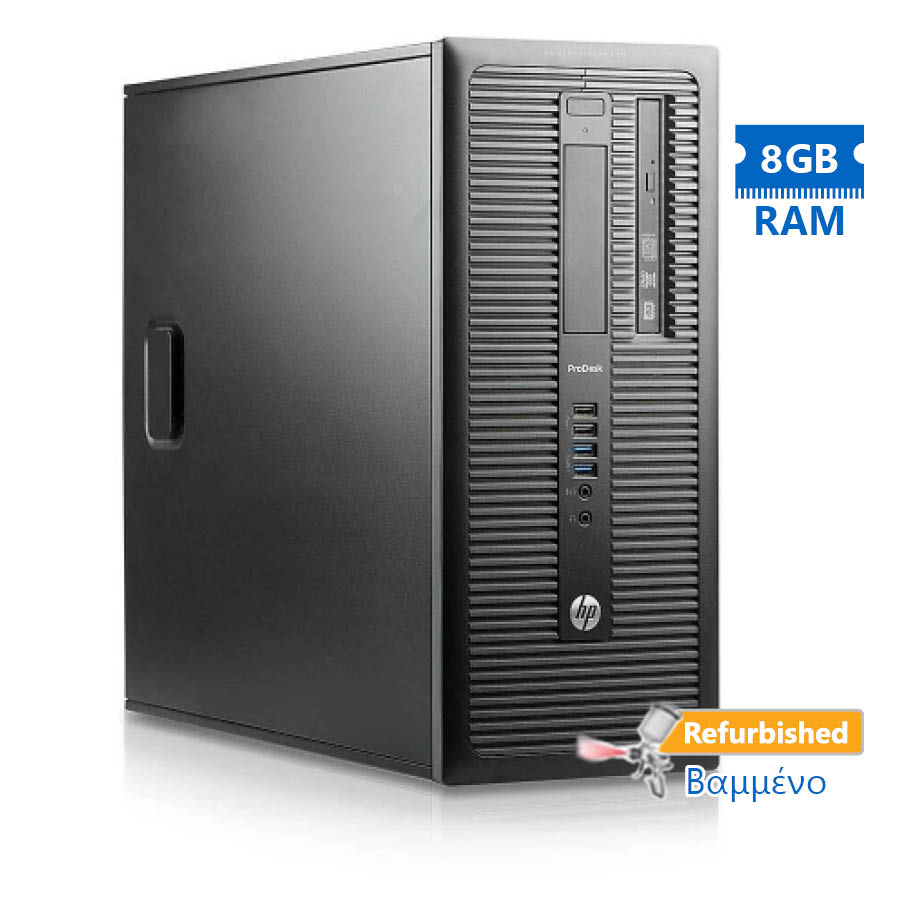 101258_1 HP 800G1 Tower i5-4590/8GB DDR3/500GB/DVD/8P Grade A+ Refurbished PC - Image 1
