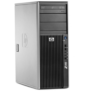HP Z400 Xeon W3565 (4-Cores)/8GB/256GB SSD/DVD/Quadro FX1800 768MB