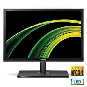 Used (A-) Monitor S24A850 LED/Samsung/24\"FHD/1920x1080/Wide/Black/Grade A-/D-SUB & DVI-D & DP & USB
