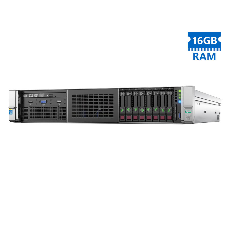 96825_1 Refurbished Server HP DL380 G9 R2U E5-2643v3/16GB DDR4/No HDD/16xSFF/2xPSU/DVD - Image 1