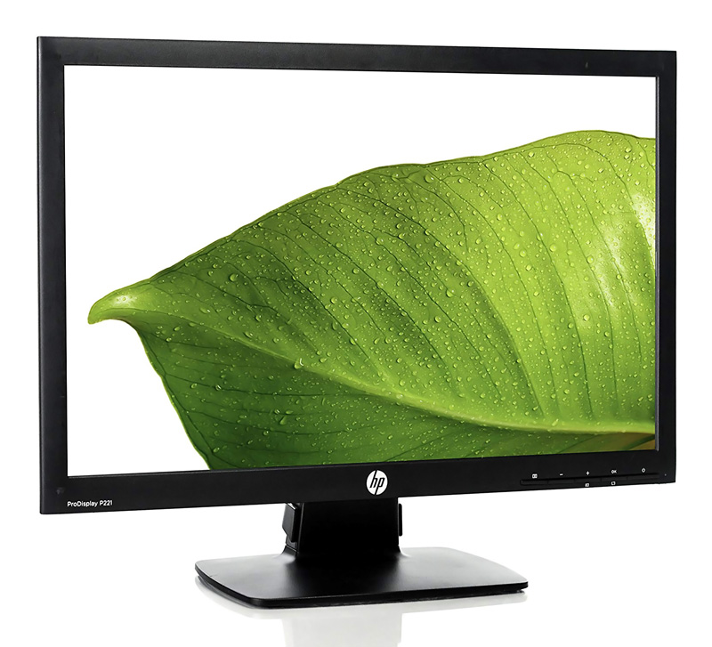 M-P221-FQ HP used οθόνη P221 LED, 21.5" Full HD, VGA/DVI, Grade B - Image 1