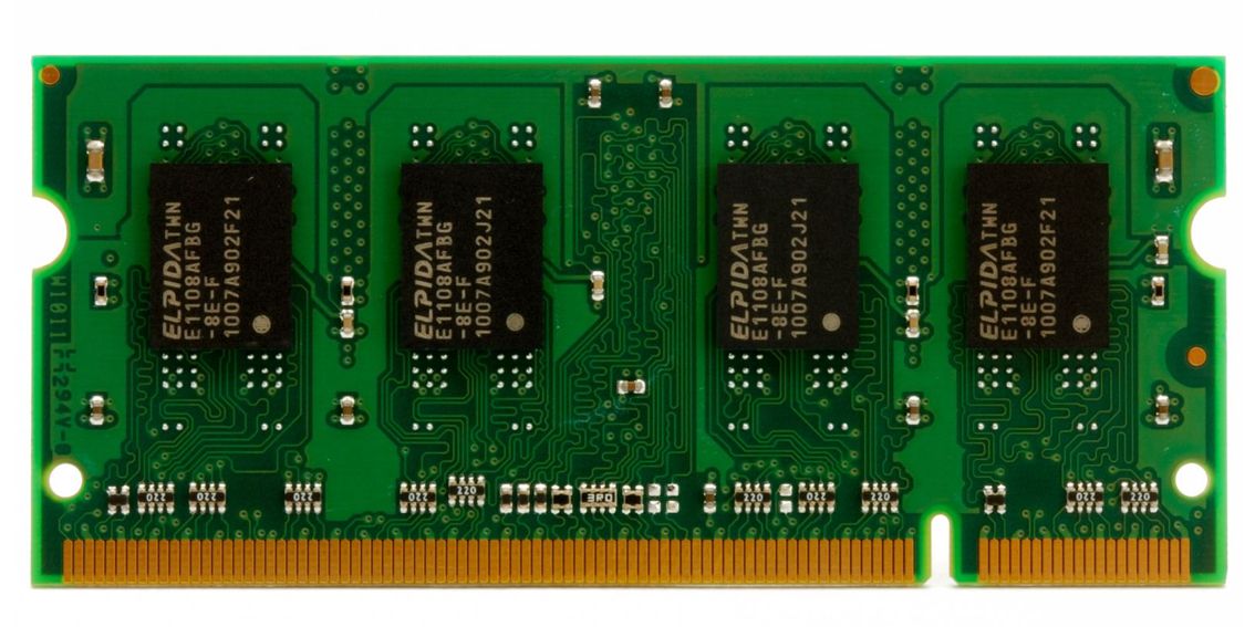 MJ-SD-1GB Used RAM SO-dimm μνήμη (LAPTOP) DDR2, 1GB - Image 1