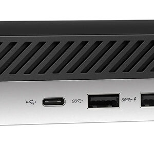 HP PC ProDesk 600 G4 Micro, Refurbished Grade A Repainted, i5-8400T, 8GB, 256GB M.2, FreeDOS