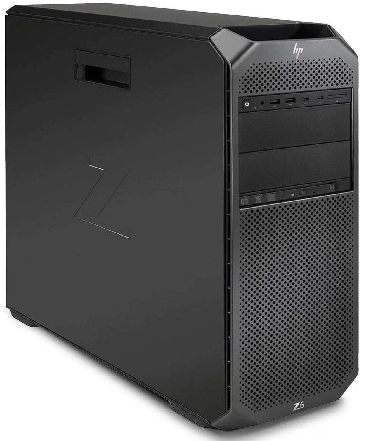 b0b9cbe4-da12-4110-a9da-c5a00914bd79 HP Z6 Tower G4 Xeon Gold 6134 (8-Cores)/64GB/256GB NVMe/DVDRW/Quadro K2000 2GB - Image 1