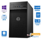 Dell Precision 3630 Tower i7-8700/16GB DDR4/256GB SSD/No ODD/Quadro P1000 (4GB)/10P Grade A+ Worksta