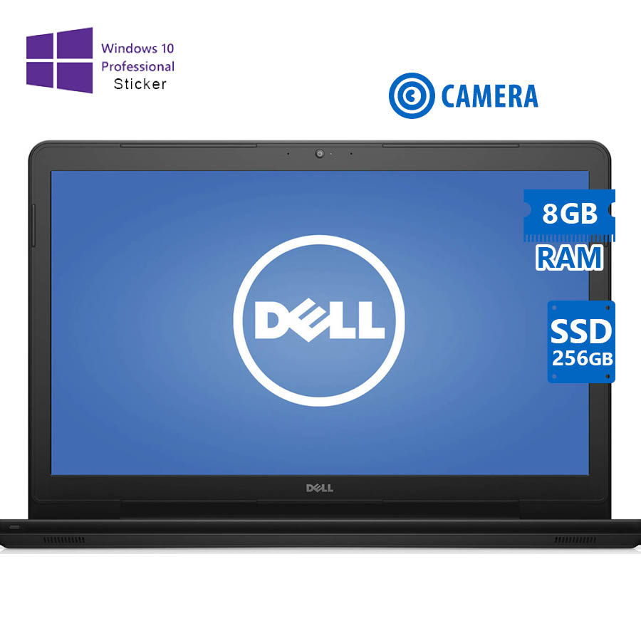101539_1 Dell (A-) Inspiron 5759 i5-6200U/17.3\"/8GB DDR3/256GB SSD/DVD/Camera/10P Grade A- Refurbished Laptop - Image 1
