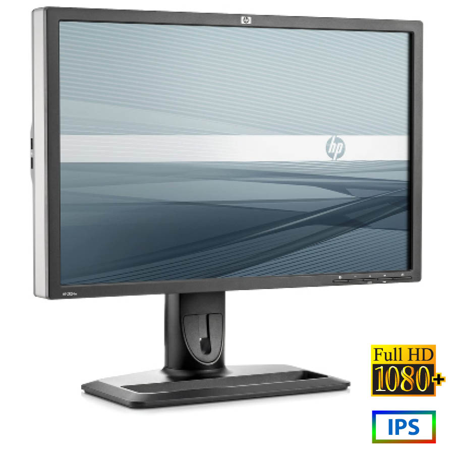 57592_1 Used Monitor ZR24w IPS LED/HP/24\"FHD/1920x1200/Wide/Black/D-SUB & DVI-D & DP & USB Hub - Image 1